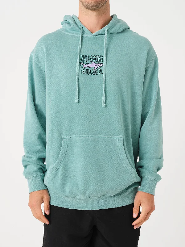 Best Seller Shark Surf Co Hoodie in Alpine Green