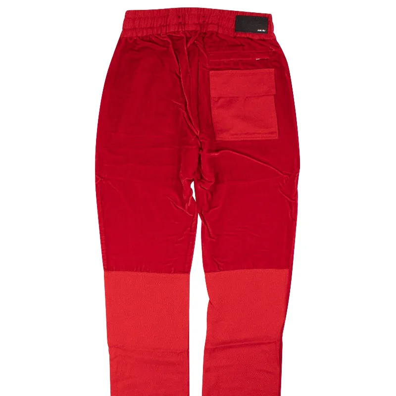 Weekend Offers That Sizzle Red Velvet Commando Patch Pants