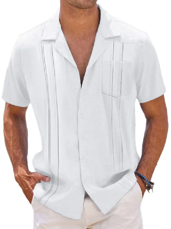 Weekend Flash Sale Casual Linen Relaxed Fit Shirt (US Only)