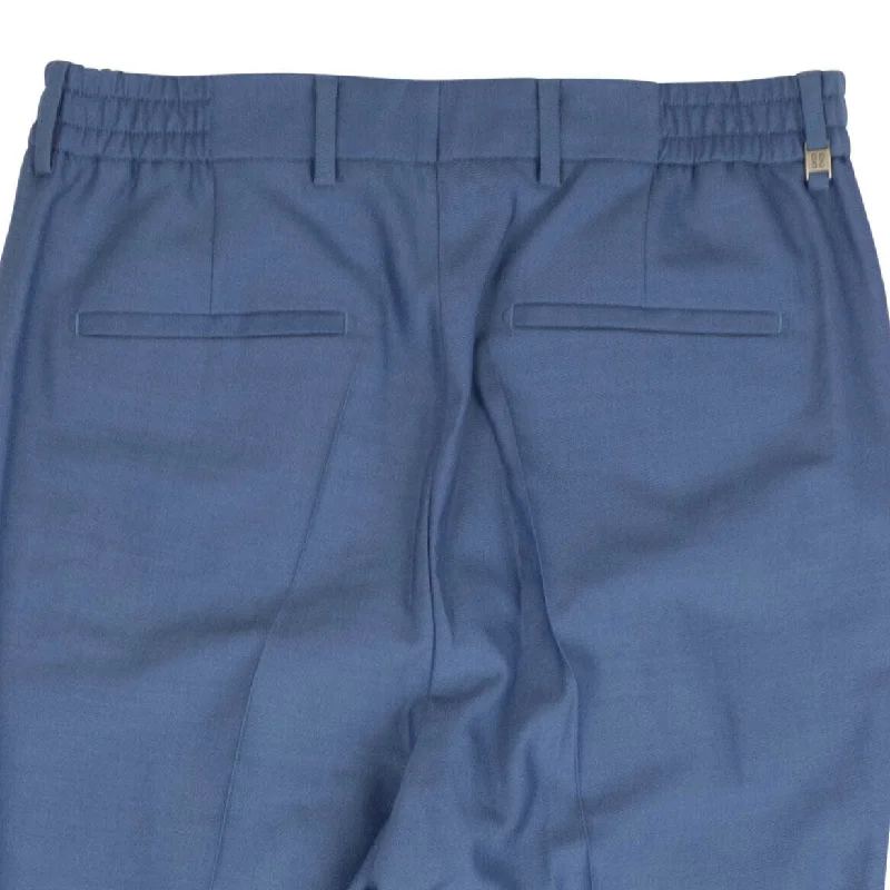 Deal Alert Blue Casual Trousers