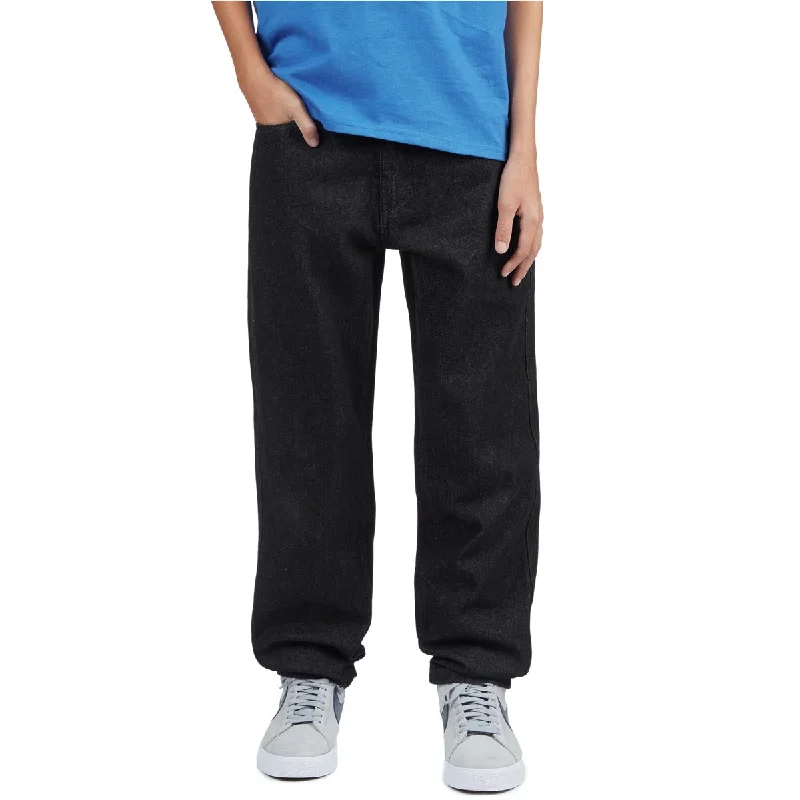 Exclusive Deal CCS Youth Baggy Taper Denim Jeans - Black