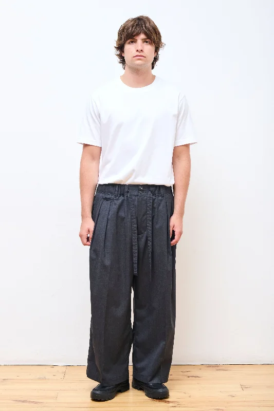 Celebrate the Weekend with Discounts Hakama Pants Anthracite