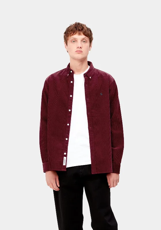 Discount Mania Carhartt Madison Cord Shirt, Corvina
