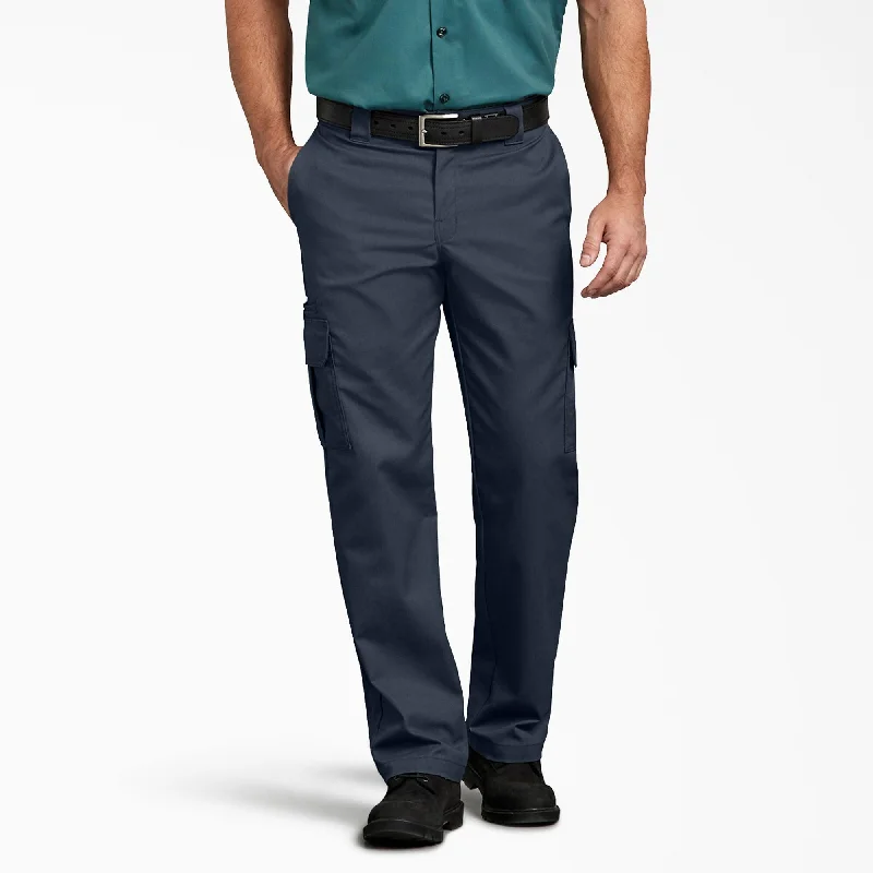 Year-End Clearance WP595 FLEX Regular Fit Cargo Pants - Dark Navy