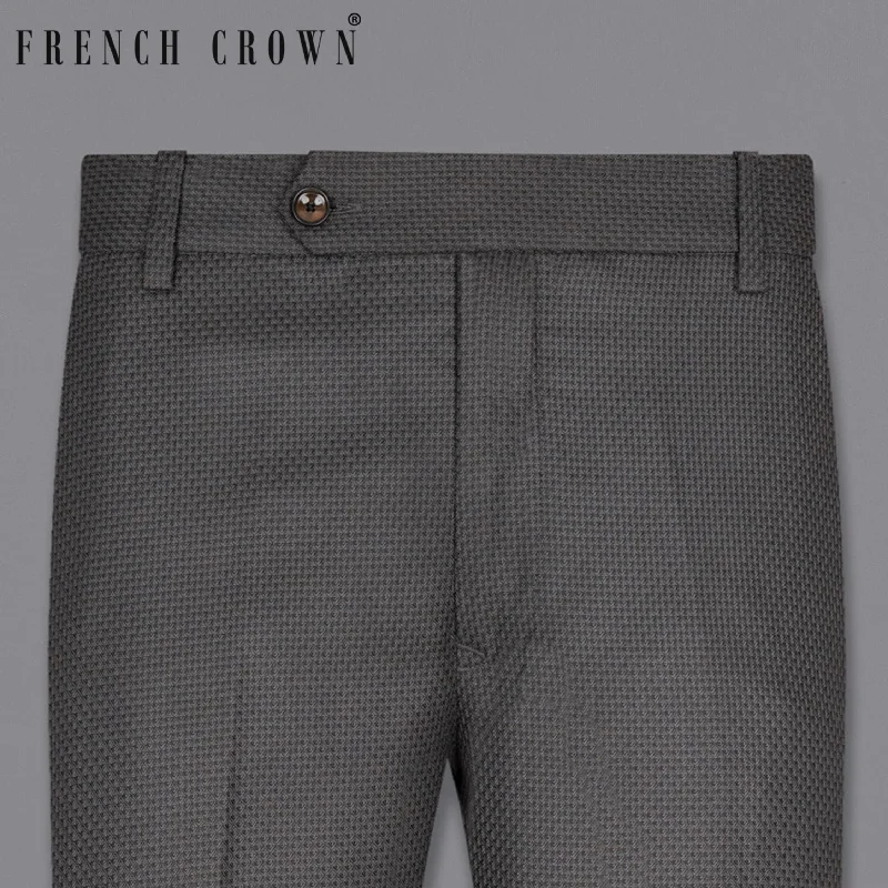 Exclusive Savings Ironside Grey With Black Patterned Woolrich Pant
