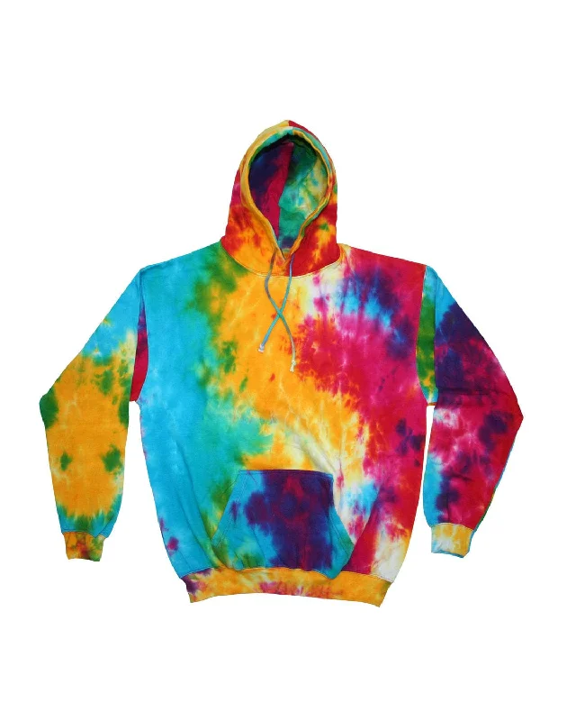 Weekend Discounts to Snag Tie-Dye Youth Pullover Hoodie | Mulit Rainbow