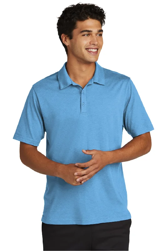 Price Blitz Sport-Tek Mens Strive Moisture Wicking Short Sleeve Polo Shirt - Carolina Blue Price Blitz Sport-Tek Mens Strive Moisture Wicking Short Sleeve Polo Shirt - Carolina Blue