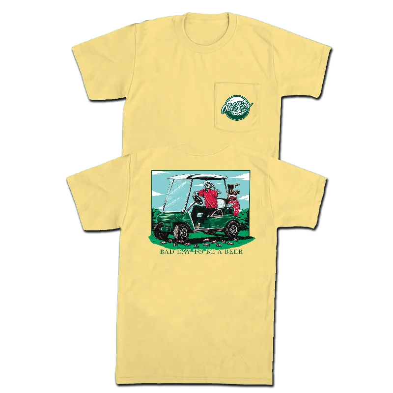 Savings Galore Bad Day To Be A Beer Golf Pocket Tee