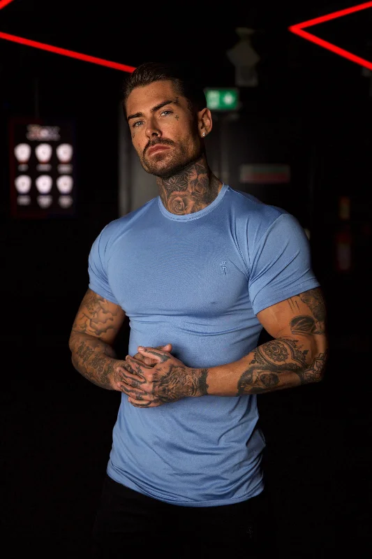 Special Promotion Father Sons Light Blue Gym Crew - FSH883