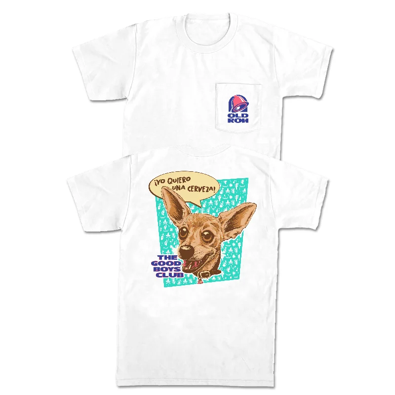 Price Reduction Good Boys Club Chihuahua Pocket Tee