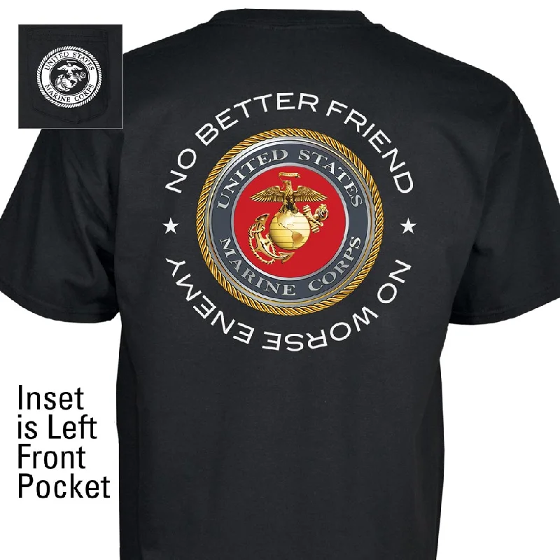 Can't Miss No Better Friend Front Pocket with Full Back T-Shirt