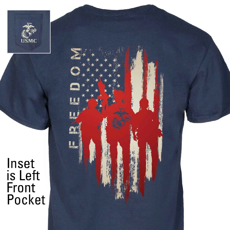 Limited Time Discount Freedom Warriors Pocket T-Shirt