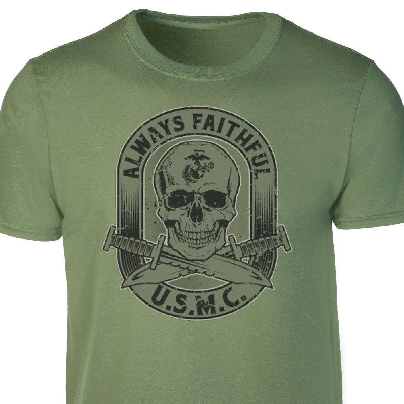 Final Markdown USMC Always Faithful T-shirt