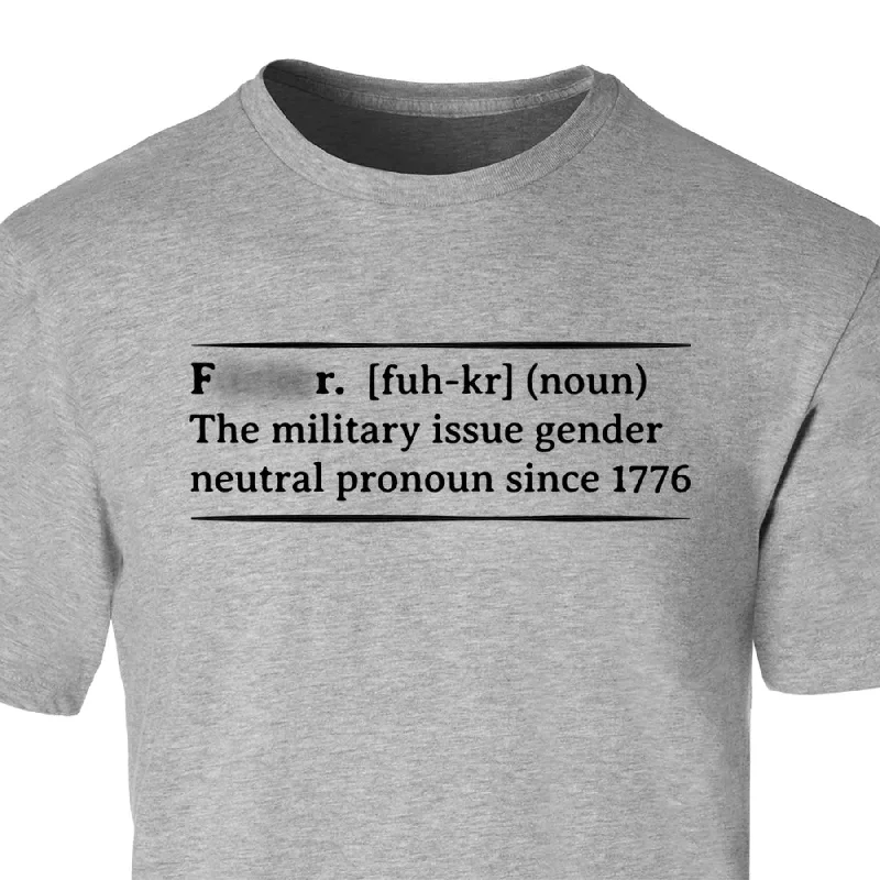 Weekend Savings Extravaganza Military Humor F*cker T-shirt