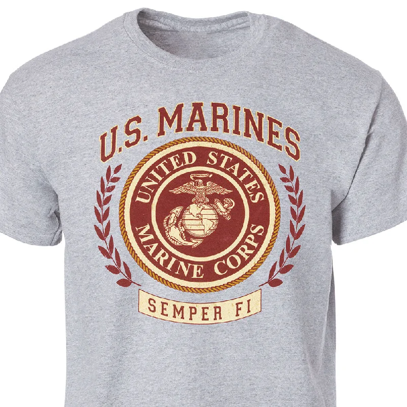 Weekend Special U.S. Marines Semper Fi Graphic T-Shirt