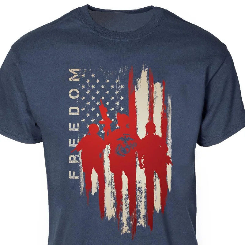 Instant Discount Freedom Warriors Full Front T-Shirt