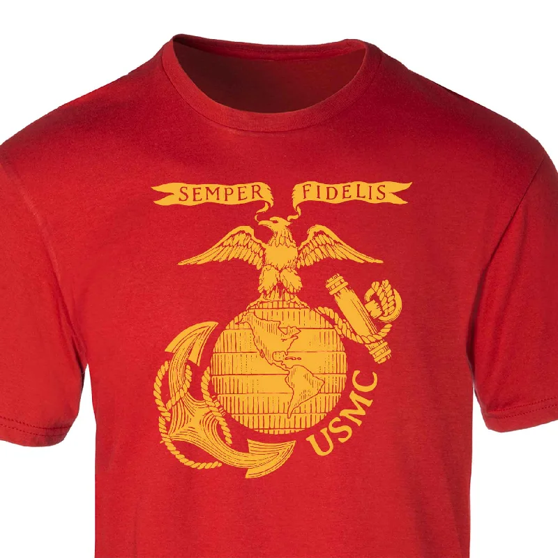 Weekend Offers That Dazzle Large Eagle, Globe, and Anchor T-shirt