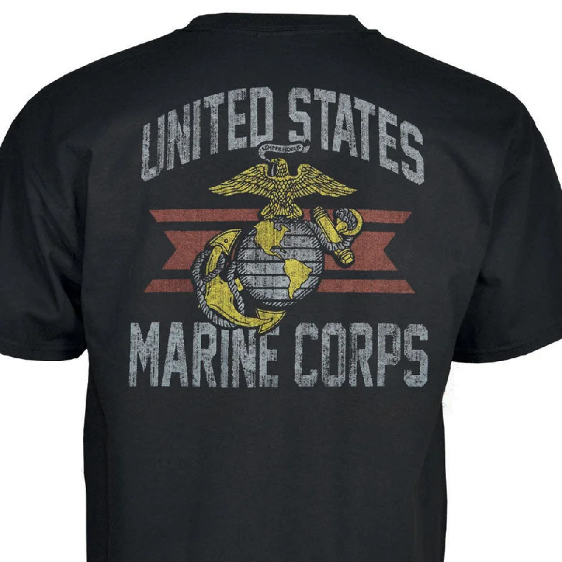 Midnight Madness Marines Vintage Pocket T-Shirt