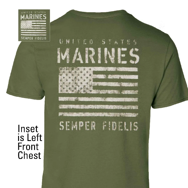 Price Cut US Marines Semper Fi T-shirt