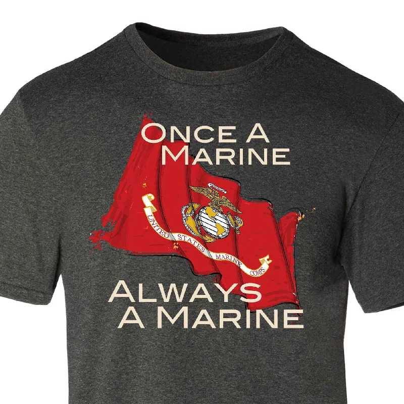 Year-End Sale Marine Corps 'Once a Marine, Always a Marine' Graphic T-shirt