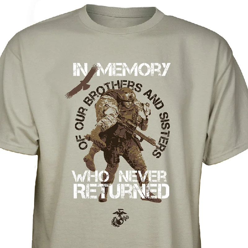 Crazy Savings In Memory of Who Never Returned T-shirt