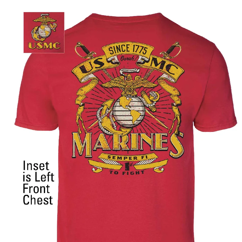 Buy More, Save More USMC Vintage Banners T-shirt