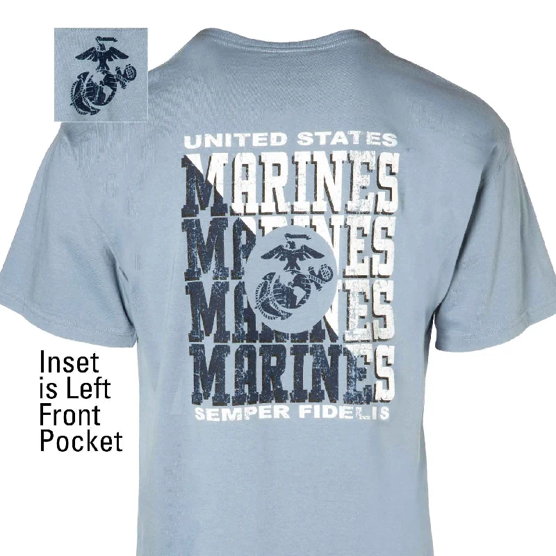 Special Buy ComfortWash Marines Pocket Tee