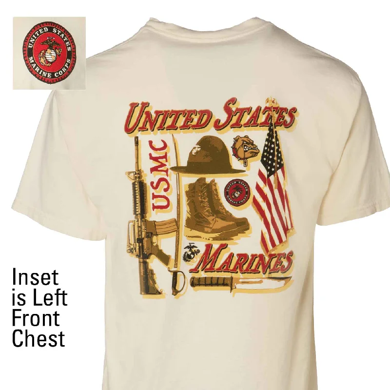 Sale Event USMC Flair T-shirt