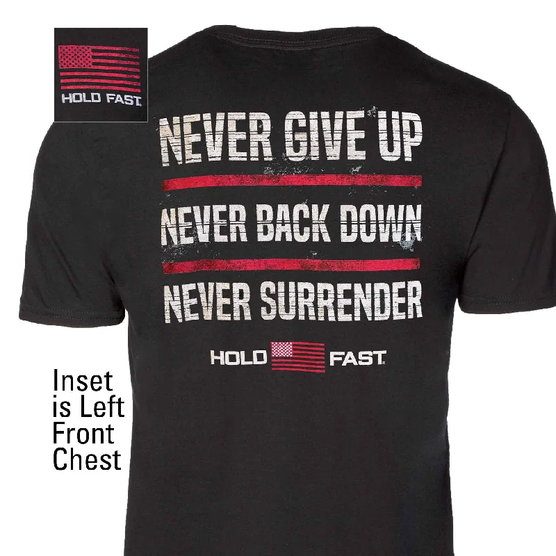 Flash Sale Never Give Up T-shirt