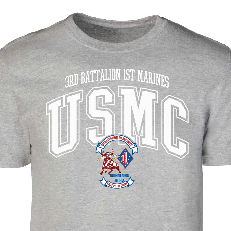 Daily Specials 3rd Battalion 1st Marines Arched Patch Graphic T-shirt