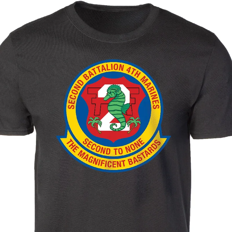 Special Price 2nd Battalion 4th Marines T-shirt