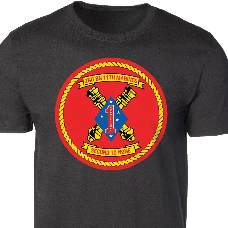 Weekend Bargains to Snag 2nd Battalion 11th Marines T-shirt