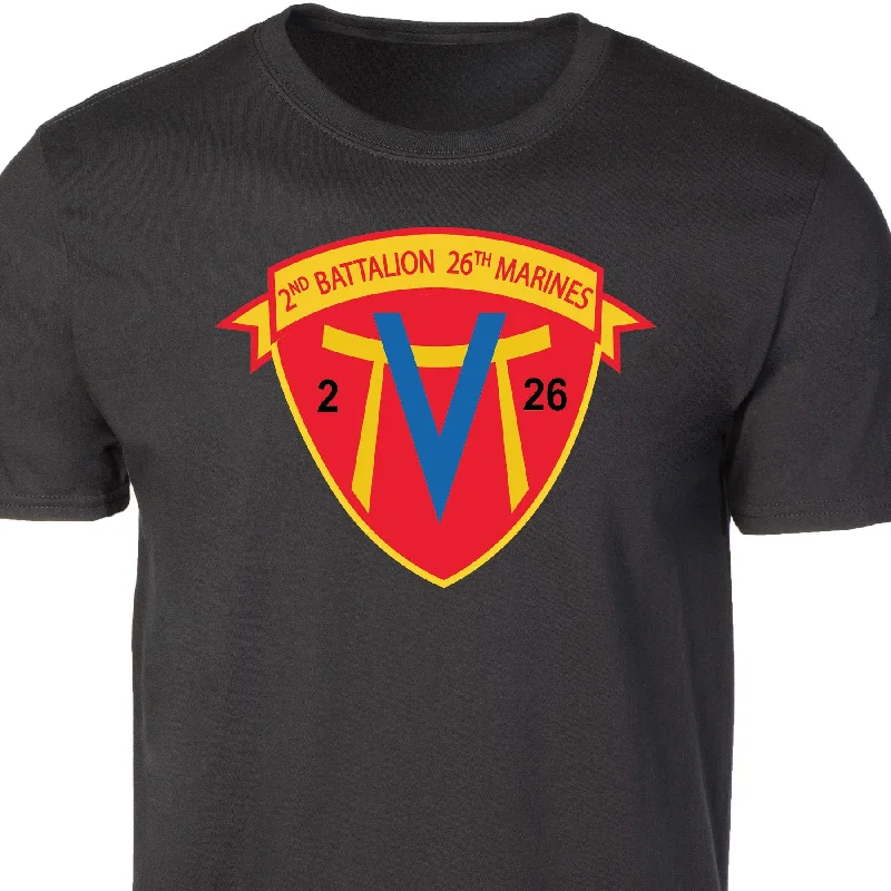 Final Clearance 2nd Battalion 26th Marines T-shirt