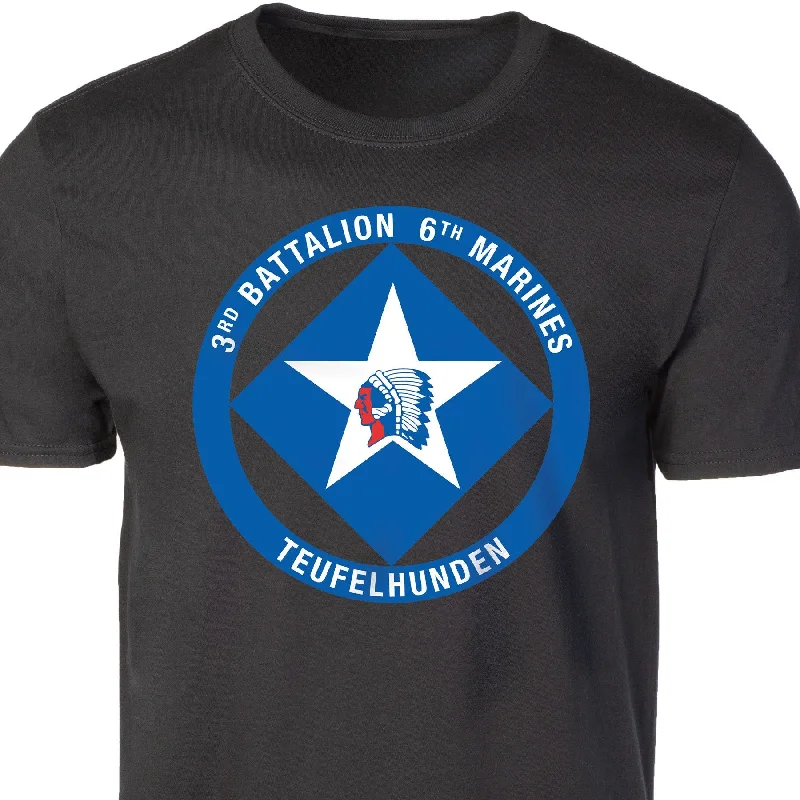 Super Discount 3rd Battalion 6th Marines T-shirt