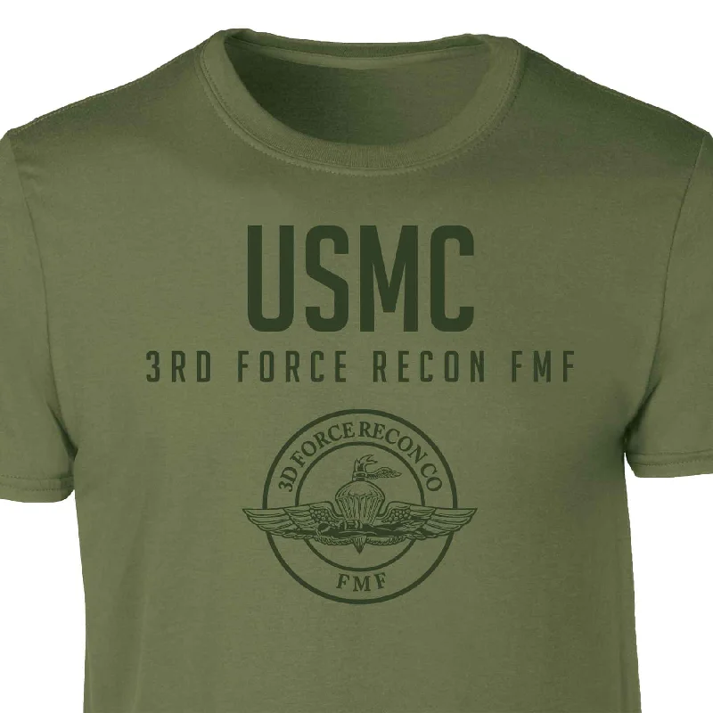 Stock Clearance 3rd Force Recon FMF Tonal Patch Graphic T-shirt