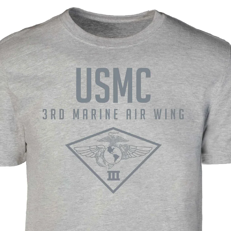 Weekend Deal 3rd Marine Air Wing Tonal Patch Graphic T-shirt