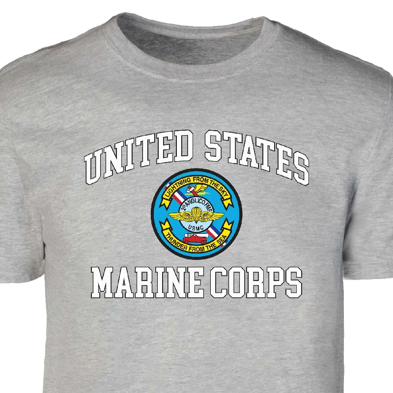 Weekend Savings Fiesta 2D Anglico FMF USMC Patch Graphic T-shirt