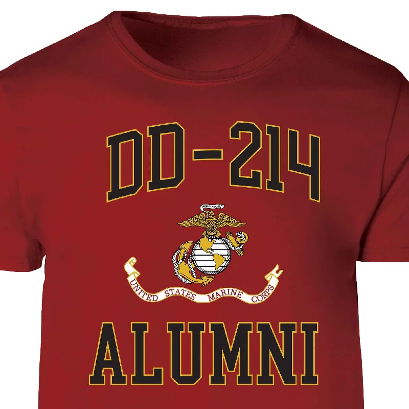 Weekend Specials Just for You USMC DD-214 Alumni T-shirt, Garnet