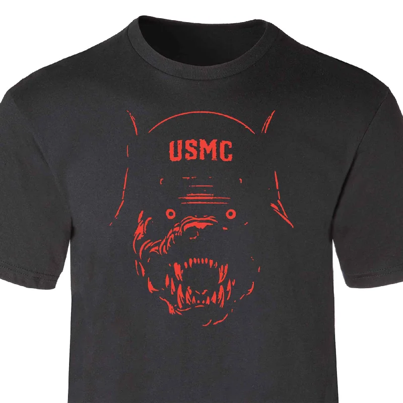 Today’s Deal Halloween USMC Devil Dog T-Shirt